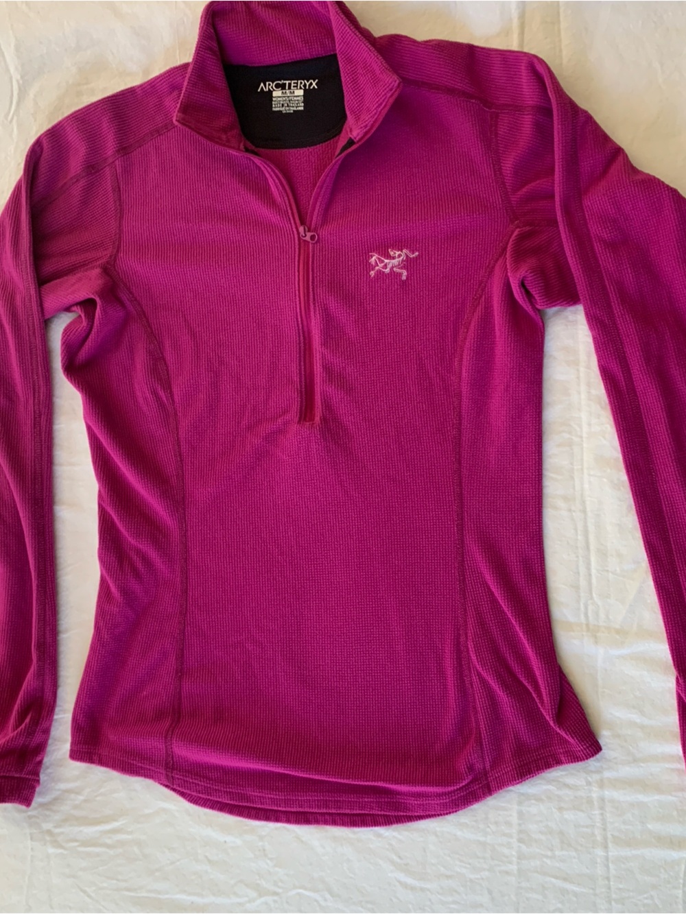 Arc'teryx Women's Magenta Half-Zip Pullover